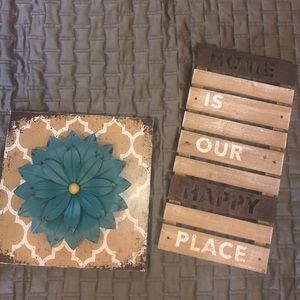 Brand new decorative signs